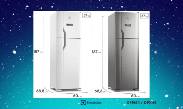 Como instalar geladeira Electrolux DFN44 – DFX44