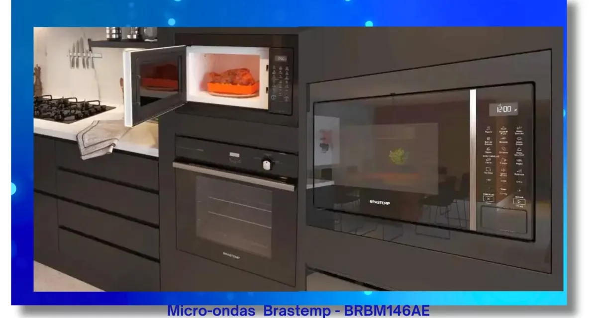 Como instalar microondas Brastemp BM146AE