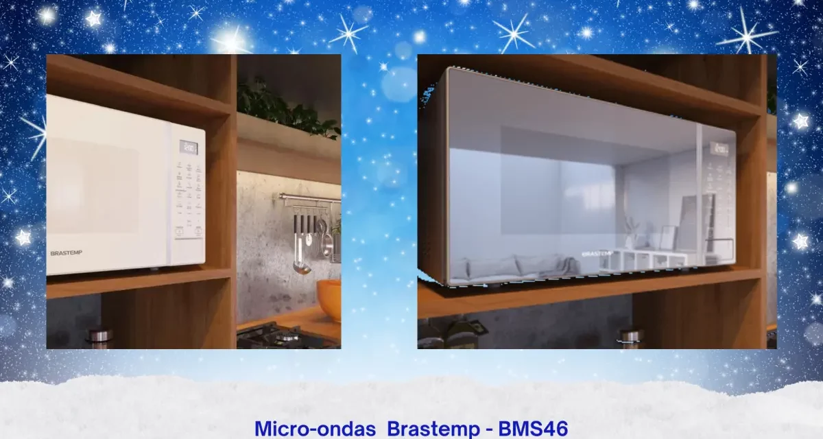 Como instalar microondas Brastemp BMS46