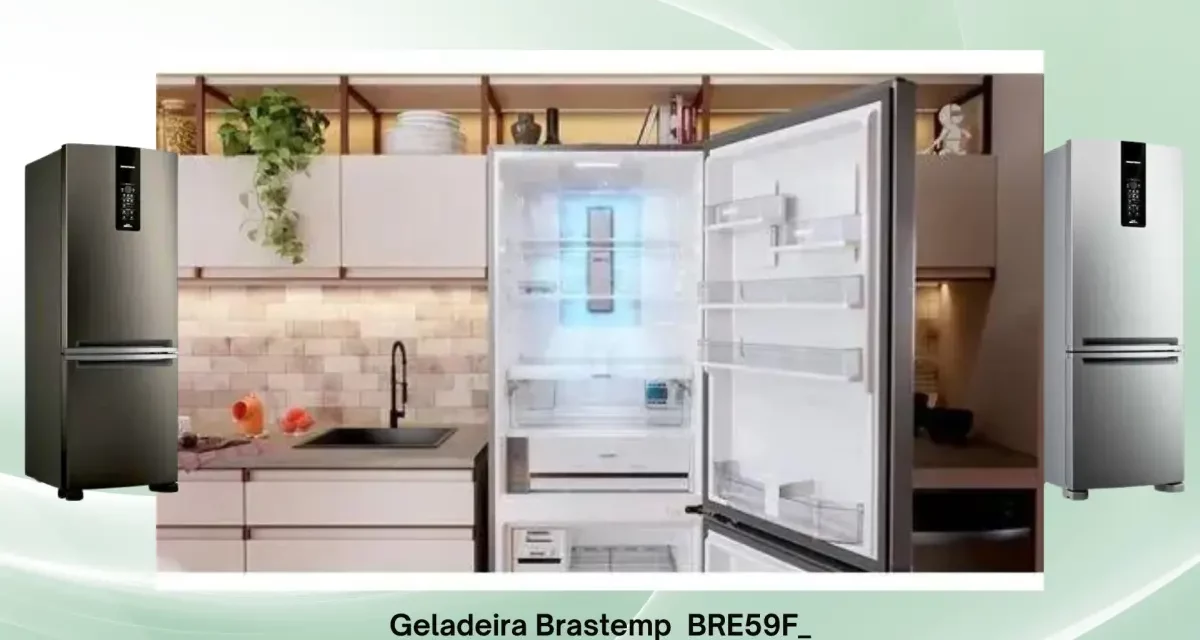 Como instalar geladeira Brastemp BRE59F_