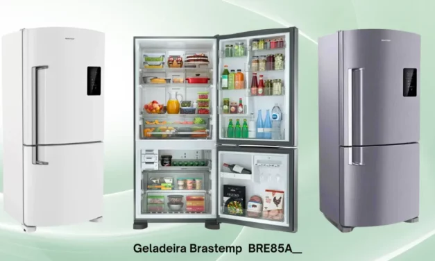 Como instalar geladeira Brastemp BRE85A_